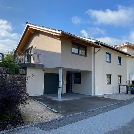 Ferienwohnung Mit Salzachblick Laufen Bagian luar foto